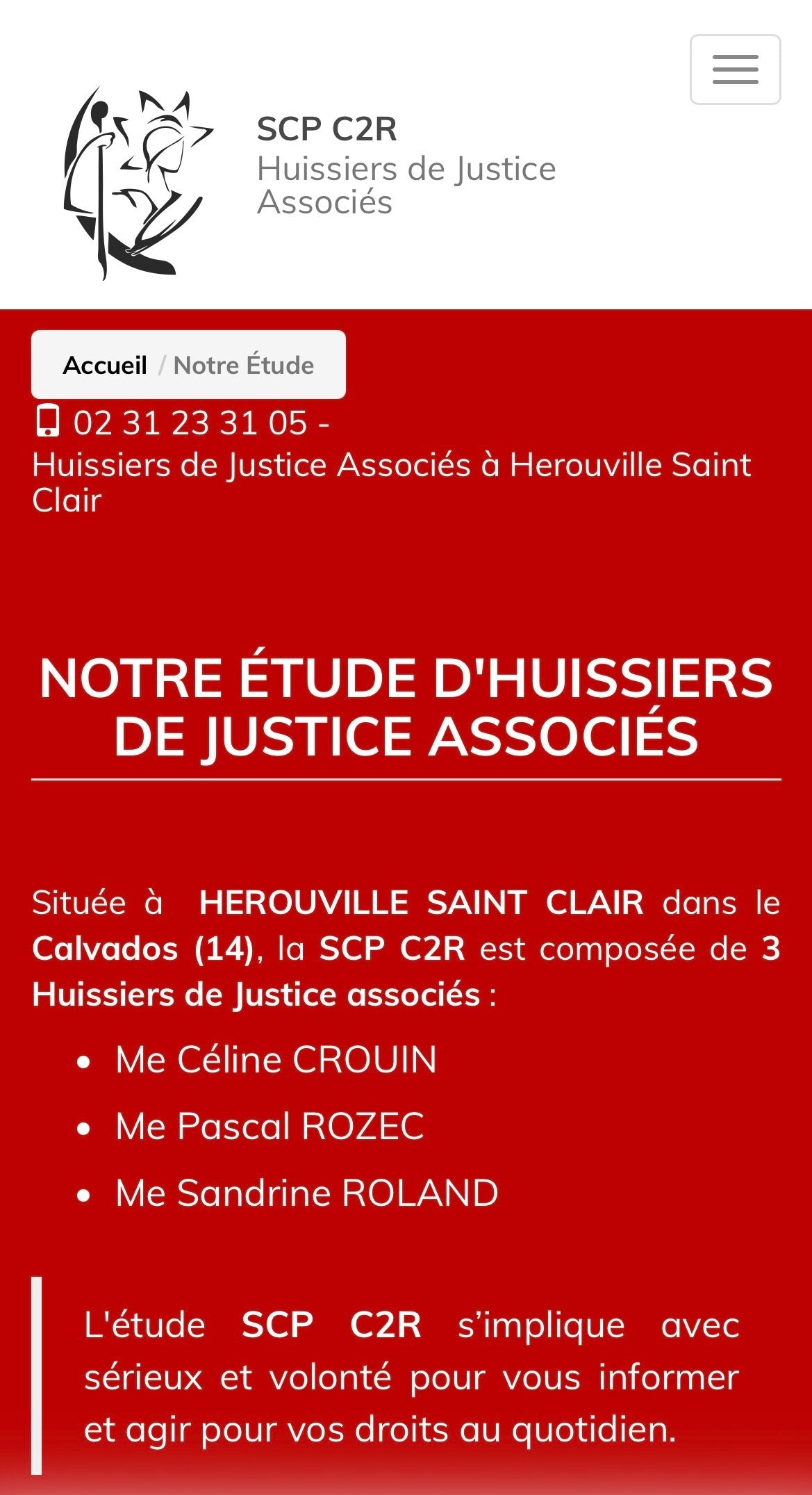 L’étude SCP C2R : notre partenaire pour garantir le sérieux du jeu concours